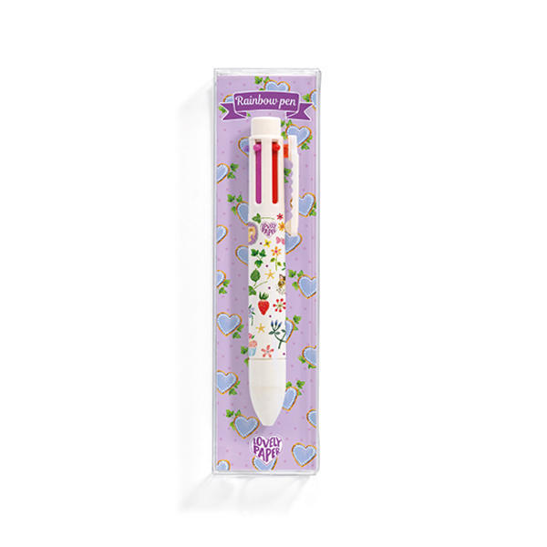 Aïko Rainbow Pen (6 Colors) Lovely Paper By Djeco