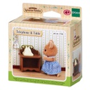 Telephone and table SYLVANIAN FAMILIES