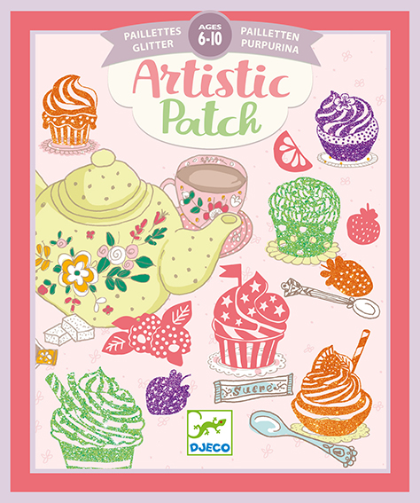 Artistic Patch Glitter - Sweets Design By By Djeco
