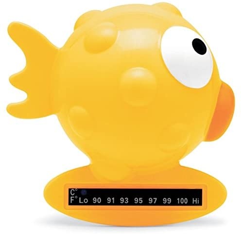 Termometro Amarillo Para Agua Pez Globo Chicco