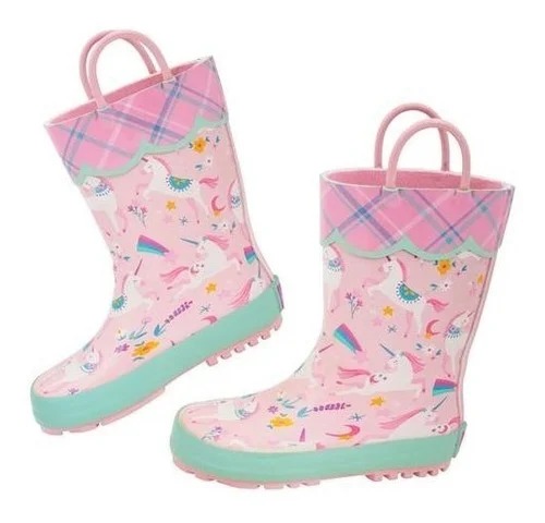 Botas lluvia Unicornios fucsia Stephen Joseph