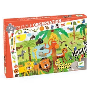 Jungle - 35 Pcs* Djeco