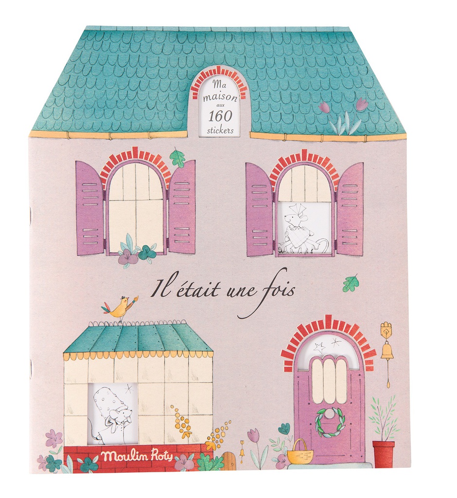 Cuaderno De Pegatinas Erase Una Vez - 20 P. Moulin Roty