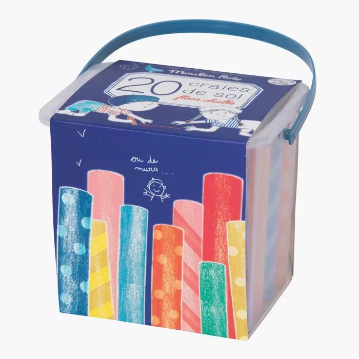 Caja De 20 Tizas Piso Moulin Roty