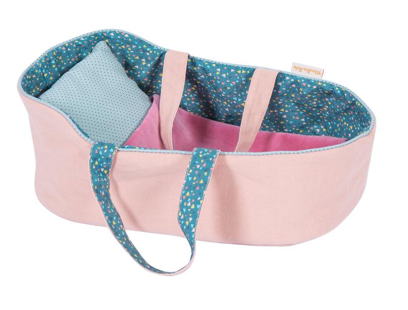 Familia Mirabelle Carrycot Moises Rosa Moulin Roty