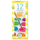 12 Color Cakes - Pearly Design By By Djeco