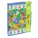 1 to 10 Jungle - 54 pcs Djeco