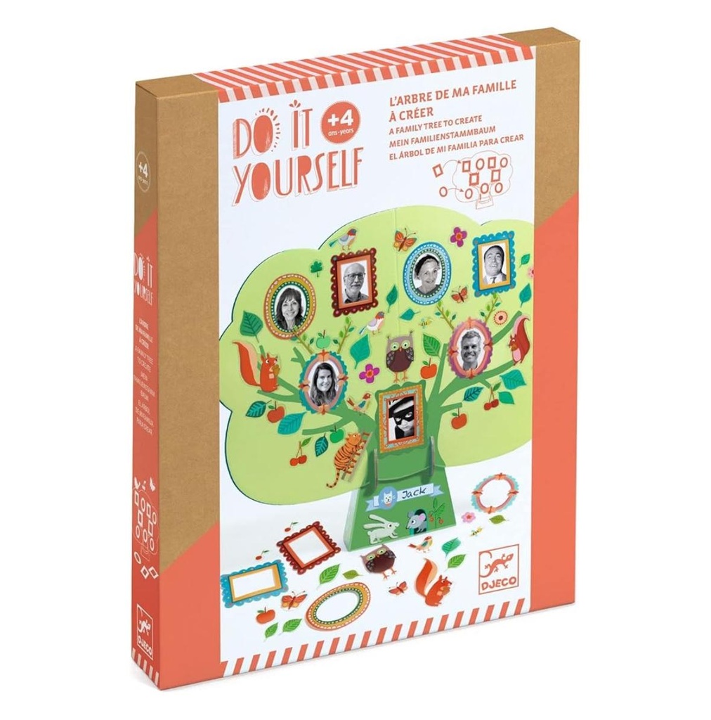 A family tree to create - FSC MIX Design by by Djeco