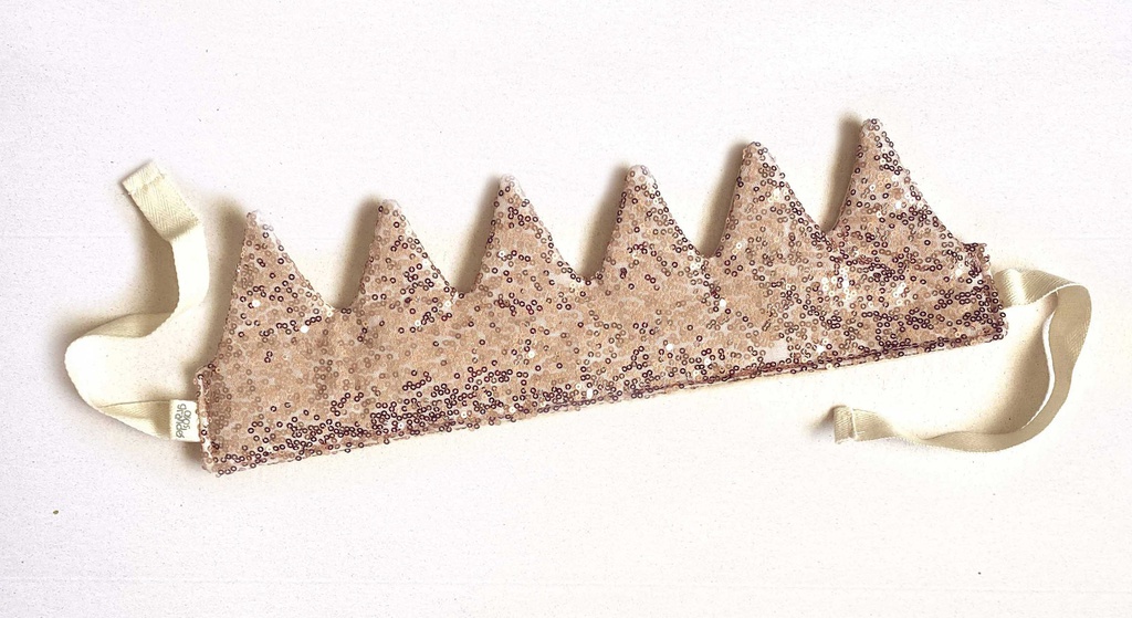 Disfraz Corona dorada OJOS GRANDES