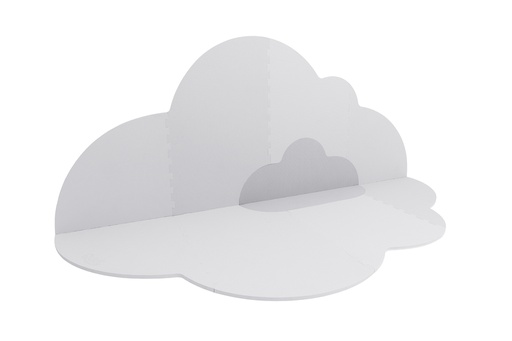 [172147] Playmat Head in the clouds (L) - Pearl Grey Quut
