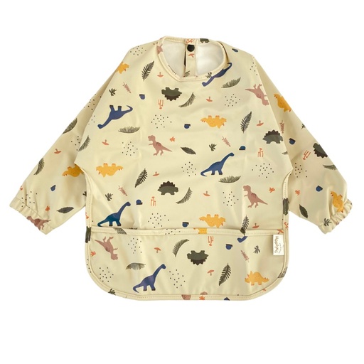 [HOPP13] Babero con mangas Oslo Dino Hopping