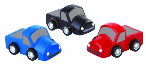 [8854740060228] Mini Trucks x3 Plan Toys