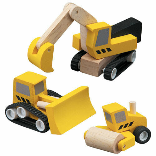 [8854740060143] Road construction set Plan Toys