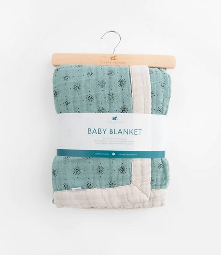 [UB2116] Cotton Muslin Baby Blanket - Wallflower Little Unicorn