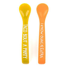 [819158028336] Cucharas x 2 Taco Party/Guac is extra Bella Tunno