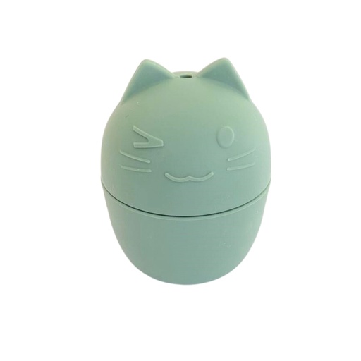 [HOPP55] Juguete silicona Gato verde #2 Hopping