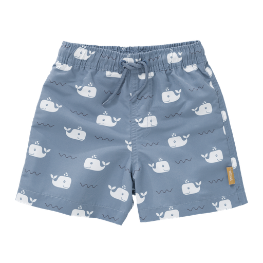 [SW008-25-110] Swim UV Shorts boys Whale Blue Fog 5-6Y Fresk