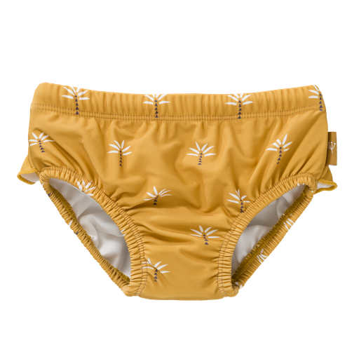 [SW025-42-74] Swim UV Diaper pants girls Palmtree Ochre 6-12m Fresk