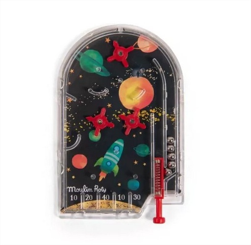 [711157] Space Mini Pinball Game Les Petites Merveilles Moulin Roty