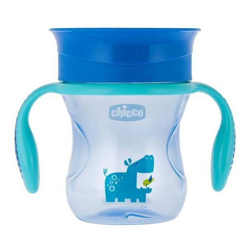 [8058664070060] Vaso Evolutivo Perfect 360 12M+ Niño Chicco