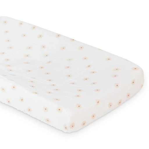 [628233457271] Cubre cambiador Muselina Daisies Lulujo (81  X 43 cm)