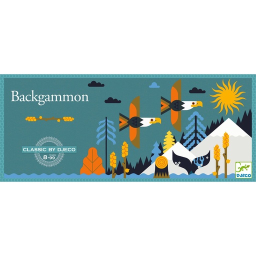 [DJ05235] Backgammon Djeco