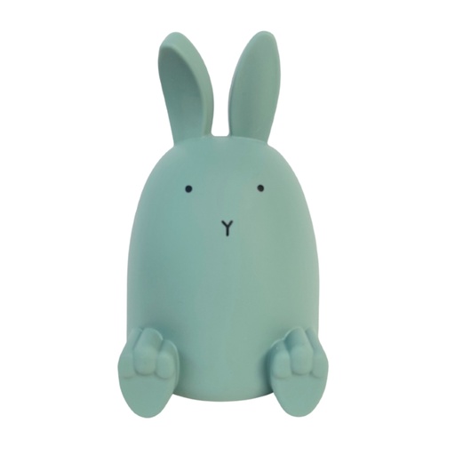 [HOPP587] Alcancia verde conejo Hopping