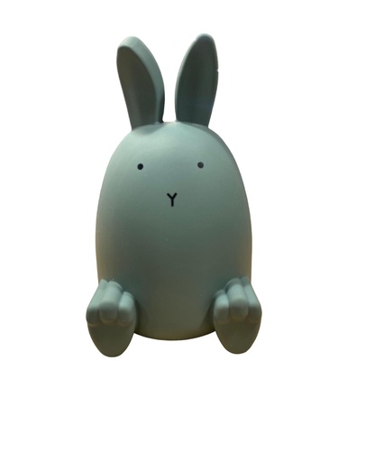[HOPP587] Alcancia verde conejo Hopping