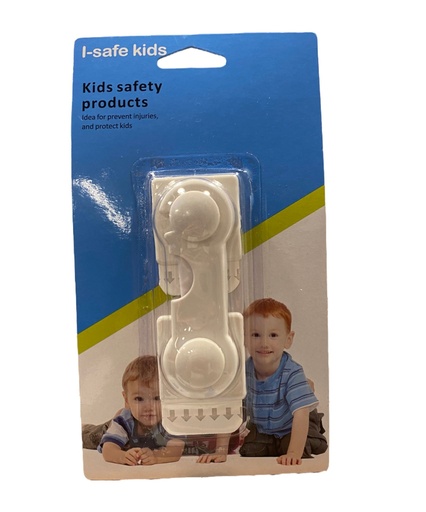 [8887171011156] Tranca pestillo blanco IS1115 I-Safe Kids