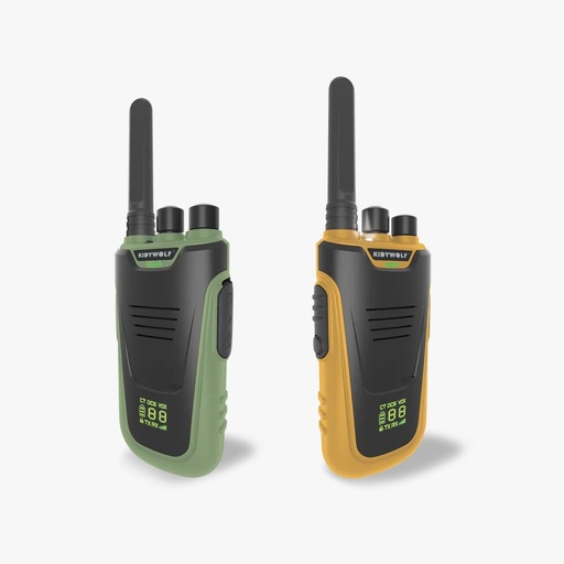[KIDYTALK-GO] Kidytalk Walkie-talkie Verde &amp; Naranja Kidywolf