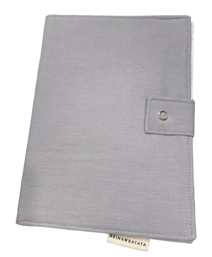 [RB74] Portadocumentos gris Reina Batata
