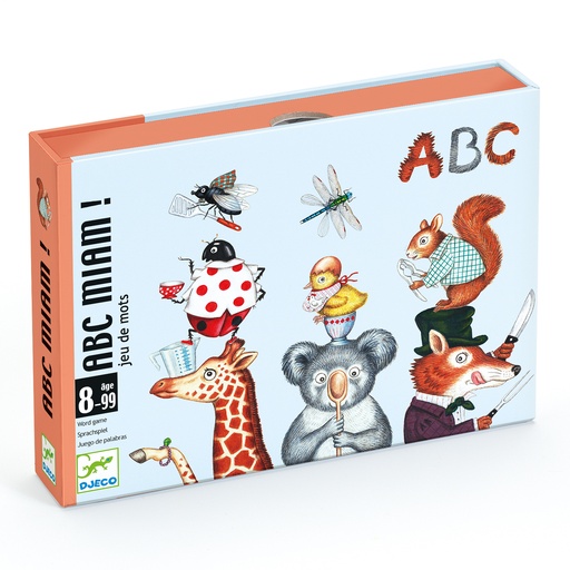 [DJ05147] Playing Cards
 - Abc Miam - Fsc Mix (Packaging) Djeco