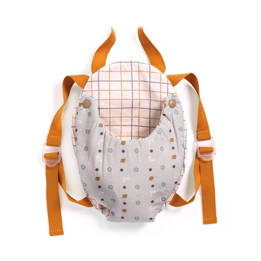 [DJ07840] Baby Carrying - Baby Carrier Blue Gray Pomea Djeco