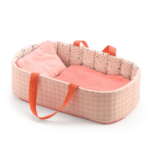 [DJ07844] Bassinet - Bassinet Pink Lines Pomea Djeco