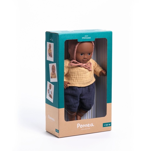 [DJ07876] Baby Doll 32 Cm Dressed - Baby Mimosa Pomea Djeco