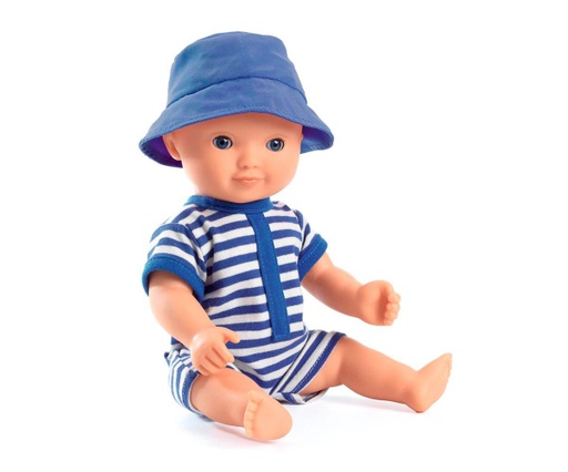 [DJ07883] Bath Baby Doll 32 Cm - Baby Olive Pomea Djeco