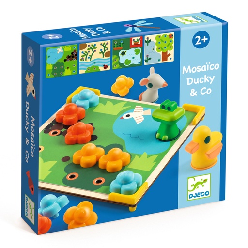[DJ08142] Educational Games 
 - Mosaïco - Ducky &amp; Co - Fsc Mix Djeco