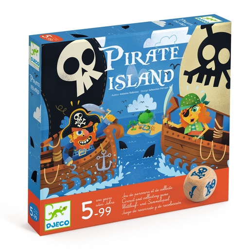 [DJ08595] Game
 - Pirate Island - Fsc Mix Djeco