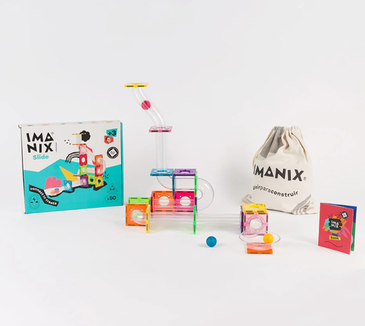[IMA-SL50] Tobogan 50 piezas Imanix Braintoys
