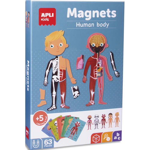 [8410782185314] Juego magnetico Cuerpo Humano Apli