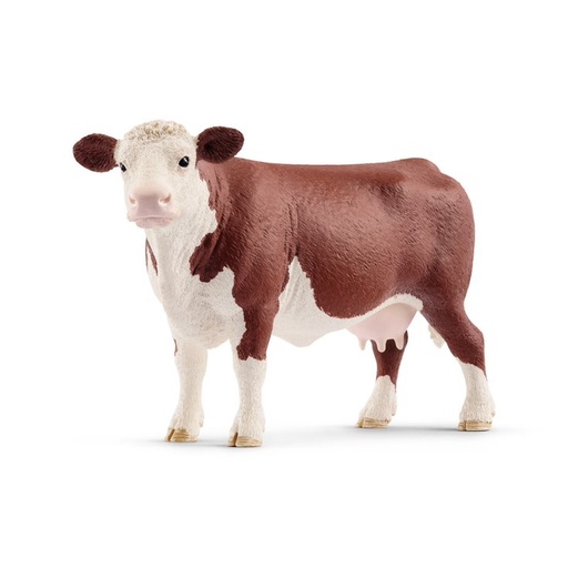 [13867] Hereford Cow Schleich