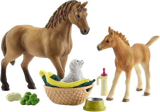 [42432] Horse Club Sarah’S Baby Animal Care Schleich