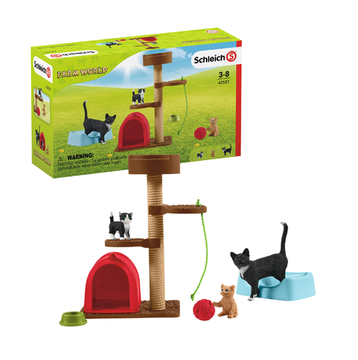 [42501] Playtime For Cute Cats Schleich