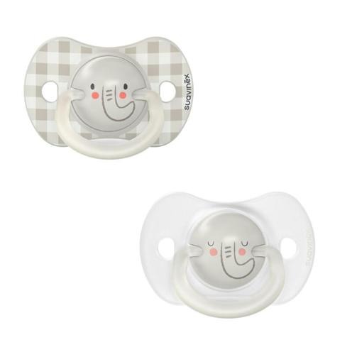 [8426420082815] Chupete Fisiológico 6-18M - (Brilla En La Oscuridad) Sx Pro 
