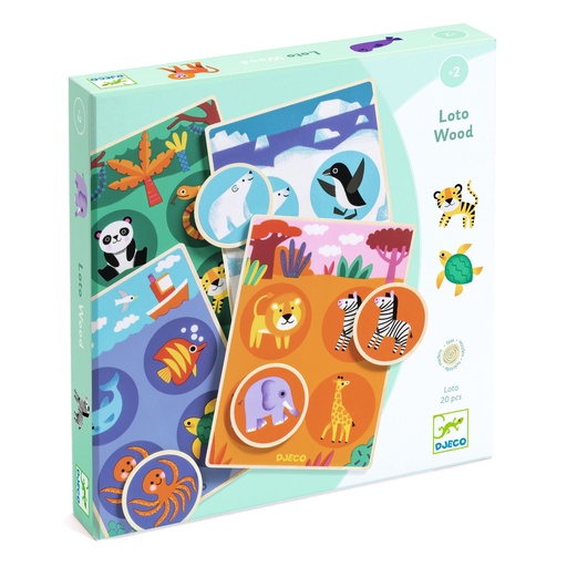 [DJ01615] Loto Wood Djeco