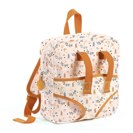 [DJ07783] Doll Backpack Carrier Pomea Djeco