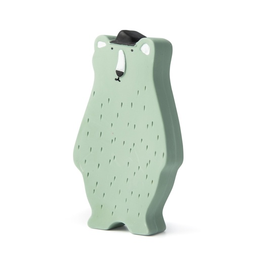 [37-202] Natural Rubber Toy - Mr. Polar Bear Trixie