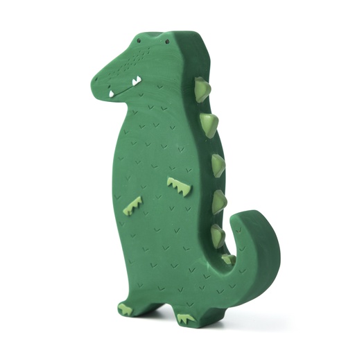 [37-215] Natural Rubber Toy - Mr. Crocodile Trixie