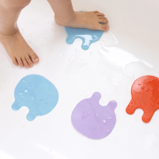 [173670] Gripi Jellyfish -  8Pcs - Blue/ Orange Quut