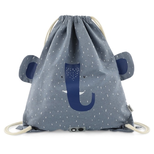 [19-214] Drawnstring Bag - Mr. Elephant Trixie